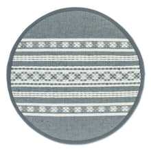 Load image into Gallery viewer, Mexican Made Tortilla Warmer with Handloomed Cotton Fabric - Warmer in Stone | NOVICA