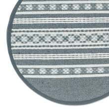 Load image into Gallery viewer, Mexican Made Tortilla Warmer with Handloomed Cotton Fabric - Warmer in Stone | NOVICA