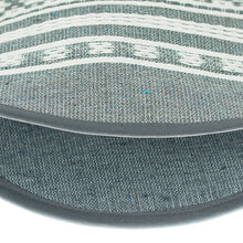Load image into Gallery viewer, Mexican Made Tortilla Warmer with Handloomed Cotton Fabric - Warmer in Stone | NOVICA