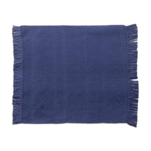 Load image into Gallery viewer, Handwoven Cotton Crimson Placemats with Napkins (Set of 4) - Crimson Custom | NOVICA