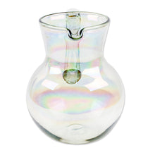 Load image into Gallery viewer, Eco-Friendly Clear Handblown Recycled Glass Pitcher - Ethereal Splendor | NOVICA