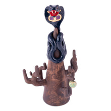 Load image into Gallery viewer, Handmade Tree of Knowledge Themed Ceramic Jewelry Stand - Tree of Knowledge | NOVICA