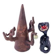 Load image into Gallery viewer, Handmade Tree of Knowledge Themed Ceramic Jewelry Stand - Tree of Knowledge | NOVICA
