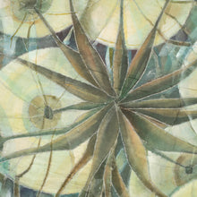 Load image into Gallery viewer, Hand-Painted Dandelion-Themed Wall Hanging in Green Hues - Dandelions | NOVICA