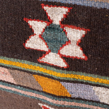 Load image into Gallery viewer, Woven Wool Area Rug with Geometric Floral Details (2.5x4.5) - Flowers from the Silk Road | NOVICA