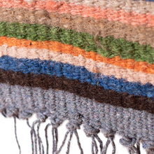 Load image into Gallery viewer, Handwoven Geometric Colorful Wool Area Rug (2.5x5) - Multicolor Directions | NOVICA