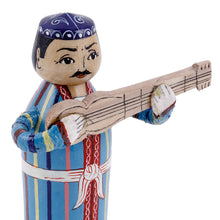 Load image into Gallery viewer, Set of Three Traditional Pine and Birch Wood Figurines - Proud Ensemble | NOVICA