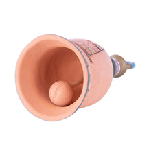 Load image into Gallery viewer, Classic Decorative Ceramic Bell Made & Painted by Hand - Rhythms of the Mosque | NOVICA