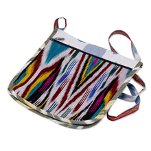 Load image into Gallery viewer, Handcrafted Silk Sling in Rainbow and Vibrant Hues - Rainbow Vitality | NOVICA