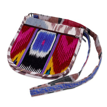 Load image into Gallery viewer, Handcrafted Silk Sling in Rainbow and Vibrant Hues - Rainbow Vitality | NOVICA