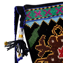 Load image into Gallery viewer, Pomegranate-Themed Iroki Embroidered Sling in Vibrant Hues - Sweet Season | NOVICA