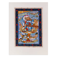 Load image into Gallery viewer, Traditional Watercolor on Paper Painting from The Silk Road - Noah's Ark | NOVICA