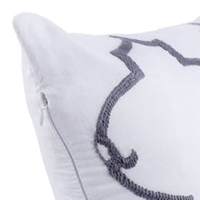 Load image into Gallery viewer, Beehive-Themed Hand-Embroidered Suzani Cotton Cushion Cover - Beehive Beauty | NOVICA