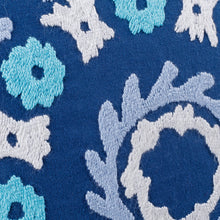 Load image into Gallery viewer, Mandala-Themed Hand-Embroidered Suzani Cotton Cushion Cover - Mandala Flair | NOVICA
