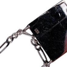 Load image into Gallery viewer, Polished Traditional Square Sterling Silver Pendant Necklace - Palatial Fragments | NOVICA