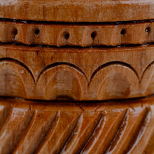 Load image into Gallery viewer, Wood Pencil Holder Hand-Carved in Traditional Uzbek Style - Khorezm | NOVICA