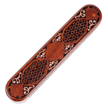 Load image into Gallery viewer, Oblong-Shaped Classic Walnut Wood Puzzle Box in Brown - Palace Secrets | NOVICA