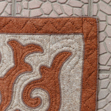 Load image into Gallery viewer, Classic Brown and Beige Shyrdak Wool Area Rug (2.5x4) - Autumn at the Palace | NOVICA
