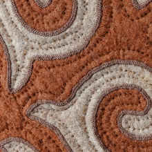 Load image into Gallery viewer, Classic Brown and Beige Shyrdak Wool Area Rug (2.5x4) - Autumn at the Palace | NOVICA