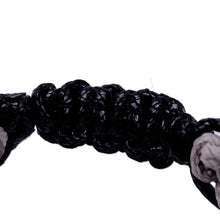 Load image into Gallery viewer, Chalcedony and Stone Beaded Macrame Shambhala-Style Bracelet - Shambhala Elegance | NOVICA