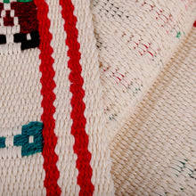 Load image into Gallery viewer, Woven Ivory and Red Cotton and Wool Baskur Home Accent - Divine Greetings | NOVICA