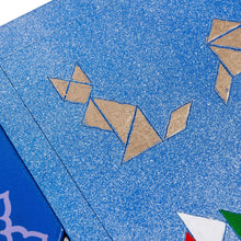 Load image into Gallery viewer, Handcrafted and Painted Colorful Walnut Wood Tangram Puzzle - Brain Teaser | NOVICA