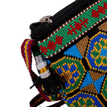 Load image into Gallery viewer, Floral Patterned Colorful Iroki Embroidered Sling Bag - Palace Spring | NOVICA