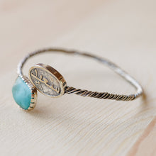 Load image into Gallery viewer, Traditional Polished Natural Turquoise Pendant Bracelet - Joyful Hope | NOVICA