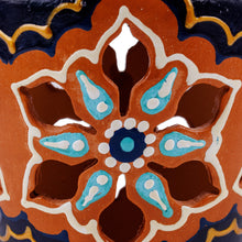 Load image into Gallery viewer, Hand-Painted Vase-Shaped Porcelain Tealight Candleholder - Traditional Lights | NOVICA
