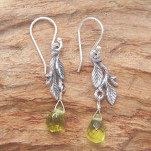 Load image into Gallery viewer, Women's Sterling Silver Dangle Earrings - Rainforest | NOVICA