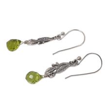 Load image into Gallery viewer, Women's Sterling Silver Dangle Earrings - Rainforest | NOVICA