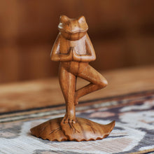 Load image into Gallery viewer, Tree Pose Yoga Frog