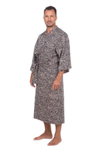 Load image into Gallery viewer, 100% Cotton Artisan Batik Robe - Bedeg | NOVICA