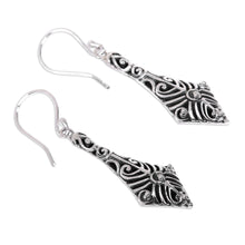 Load image into Gallery viewer, Sterling Silver 925 Handcrafted Balinese Dangle Earrings - Flying Kites | NOVICA