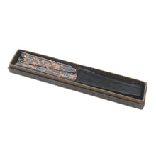 Load image into Gallery viewer, Batik Silk Hand Fan Hand Crafted in Bali - Banji Black | NOVICA