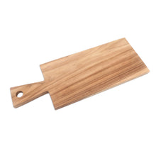 Load image into Gallery viewer, Handmade Rectangular Teak Wood Cutting Board from Bali - Chef's Kiss | NOVICA