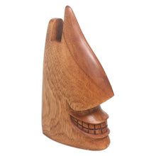 Load image into Gallery viewer, Hand Crafted Jempinis Wood Eyeglass Holder - Make a Spectacle | NOVICA