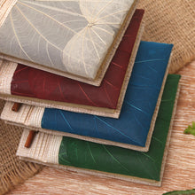 Load image into Gallery viewer, Natural Fiber Journals with Rice Paper (Set of 4) - Doodle a Day | NOVICA