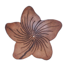 Load image into Gallery viewer, Balinese Artisan Made Floral Coconut Shell Soap Dish - Hibiscus Home | NOVICA