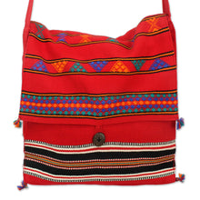 Load image into Gallery viewer, Unique Hand Woven Cotton Shoulder Bag - Rajasthan Rapture