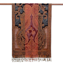 Load image into Gallery viewer, Multi Colored Wool Jamawar Shawl Wrap - Mughal Exuberance