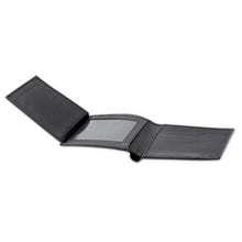 Load image into Gallery viewer, Men's Black Leather Wallet with Traditional Styling - Bengal Black | NOVICA