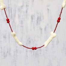 Load image into Gallery viewer, Handcrafted Dog Bone Christmas Tree Garland - Puppy's Christmas