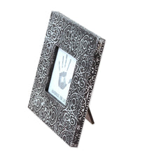 Load image into Gallery viewer, Embossed Aluminum Photo Frame - Creative Vines