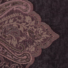 Load image into Gallery viewer, Mughal-Style Jamawar Wool Shawl in Purple from India - Mughal Paisleys | NOVICA