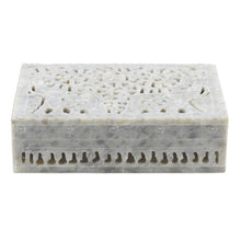 Load image into Gallery viewer, Hand Crafted Decorative Soapstone Elephant Box - Royal Greetings | NOVICA