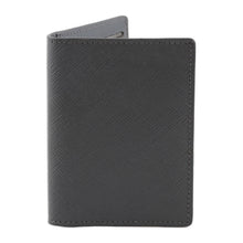Load image into Gallery viewer, Men's Textured Grey Leather Wallet - Classy Companion