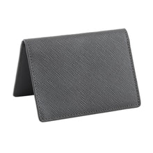 Load image into Gallery viewer, Men's Textured Grey Leather Wallet - Classy Companion