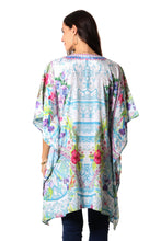 Load image into Gallery viewer, Glass Bead Embellished Caftan from India - Spring Smile | NOVICA