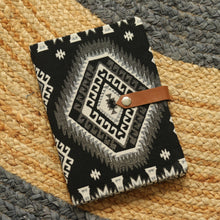 Load image into Gallery viewer, Woven Cotton Journal with Handmade Paper - Solo Afternoon